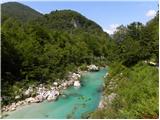 Kobarid - The Small Kozjak waterfall